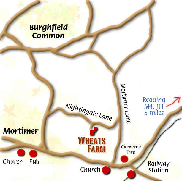 Map of Wheats Farm